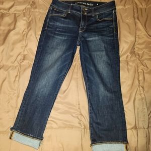 American artist crop jeans sz 10
